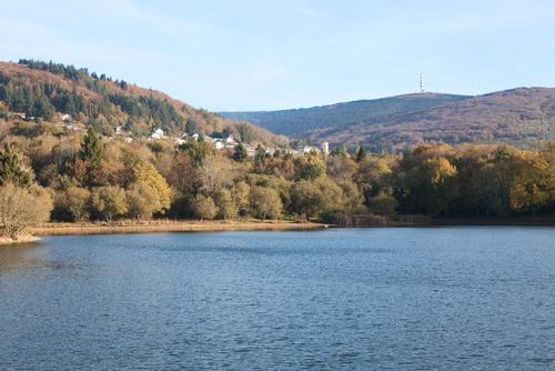 Lake du Birotos at Pradelles, great for summer swimming